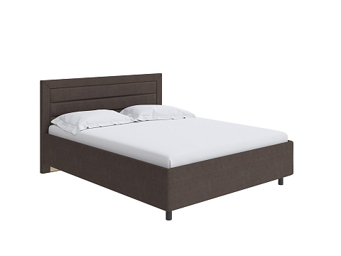 Кровать 140х200 Next Life 2 - Cтильная модель в стиле минимализм с горизонтальными строчками