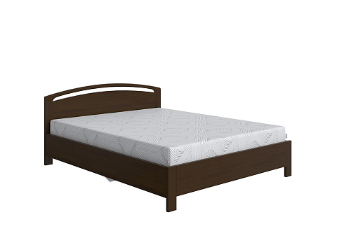 Большая двуспальная кровать Веста 1-R с подъемным механизмом - Современная кровать с изголовьем, украшенным декоративной резкой