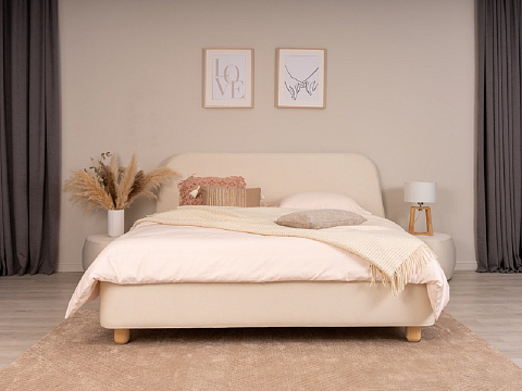 Двуспальная кровать Sten Berg - Симметричная мягкая кровать.