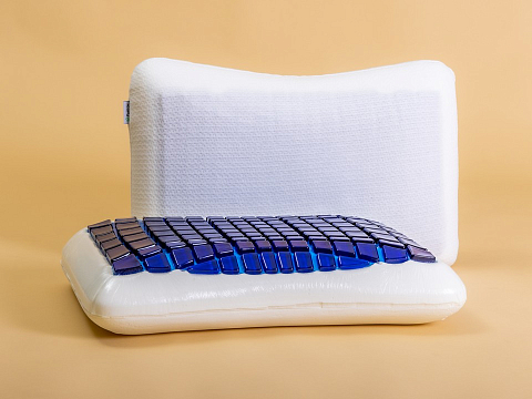 Анатомическая подушка ClimatGel Massage - Подушка с эффектом «памяти» 