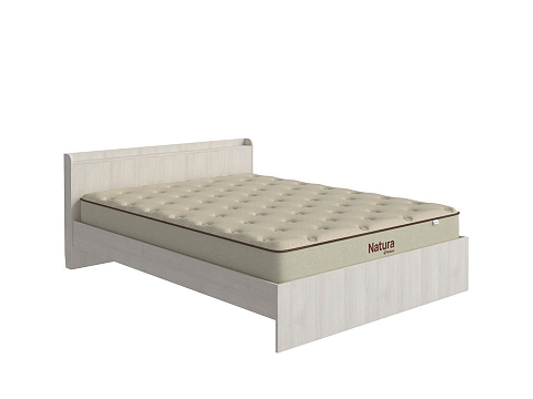 Двуспальная кровать Bord - Кровать из ЛДСП в минималистичном стиле.