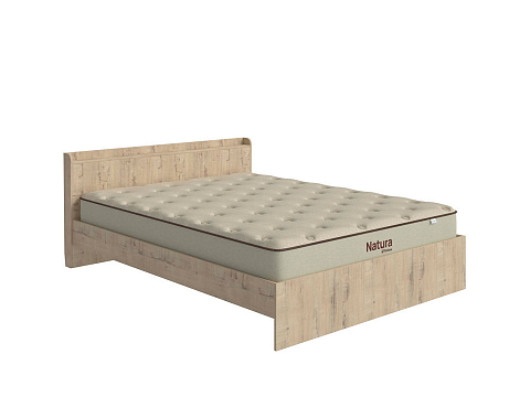 Кровать 160 на 200 Bord - Кровать из ЛДСП в минималистичном стиле.